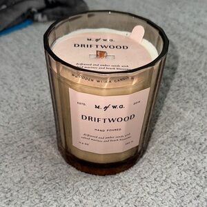 Driftwood Scented Candle - Brown